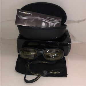 PANOPTX Performance/Motorcycle sunglasses.